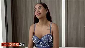 Her strict parents never knew this latina teen let me stretch her pussy