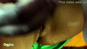 slutty wife flashing pussy while she fix her broken nails