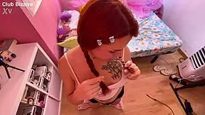 stepsister wants her stepbro to fuck her and cum on her tits