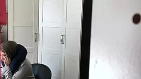 Hidden camera catches girlfriend in dorm room