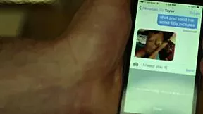 Stepsis sucks cock after stepbrother blackmails her with pics