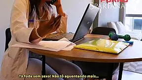 a sessao de fisioterapia terminou em muita putaria