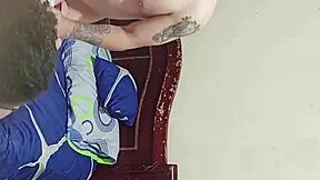 Sexo anal casero pareja latina le metieron doble