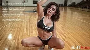 After the workout i fucked this athletic girl with my big dick ai