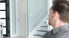 Petite blonde kali roses bounces her pussy on stepbro