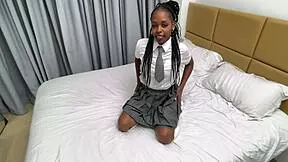 Catholic church girl gets punished for being too horny all the time