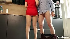 I cheated on my husband with my coworker in the office kitchen during lunch break - risky quickie