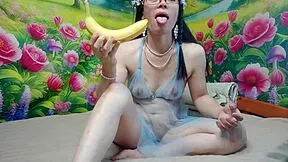 big banana fuck my tiny 18+ asshole