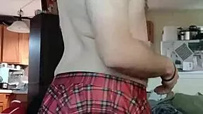 big ass thong crossdresser faggot shakes it