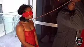 cali caliente sucks rome major during bondage