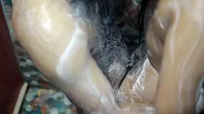 indian step sister hot bath romance with ass licking
