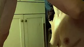 Compilation of real videos of a pretty hooker on knees