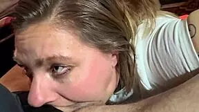 Nasty little fucker gets skull fucked