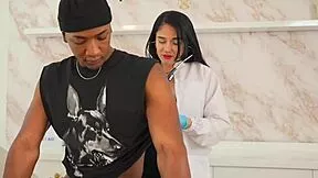 Professor face fucking his naughty student in the library