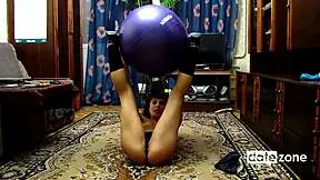 Middle eastern teen gives pantyhose blowjob