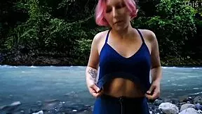 I got caught totally going at it in a forest