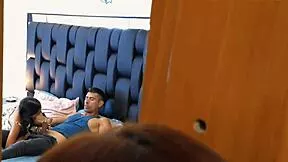 caught employee with maid and joined their threesome fun