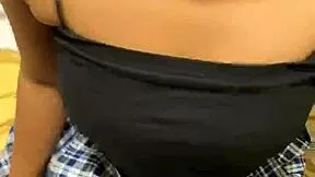 18 years old student bends over for classmate creampie