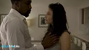 Liz Jordan deepthroats stepdad's monster cock all the way
