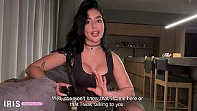 My friend breaks up with her boyfriend and i make him cum in my pussy – iris rodriguez & danner mendez