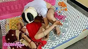 village bhabi enjoys tight pussy sex on her suhagrat with husband