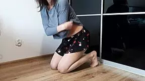 Asian teen gets kinky online
