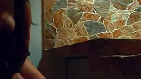 Seductress wakes friend in bed