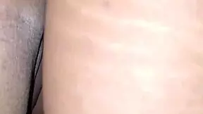 Fat teen gets cum on ass