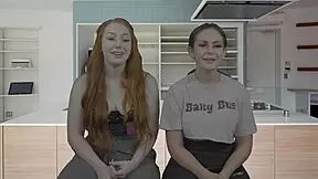 Wild group sex with busty babes