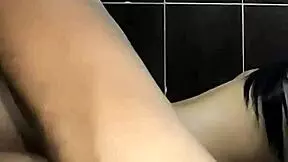 Hardcore trimmed lady gets cum facial