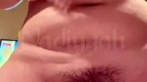 Nadiyyah's big boobs and hairy pussy
