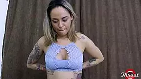 First now69 and titjob Latin babe Barbara Alves